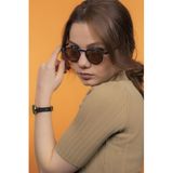LUNOX (163) Lucia Mat Lacivert Unisex Güneş Gözlüğü Mat Lacivert