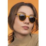 LUNOX (164) Lucia Mat Hardal Unisex Güneş Gözlüğü Mat Hardal