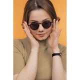LUNOX (172) Lucia Mat Kahve Unisex Güneş Gözlüğü Mat Kahve