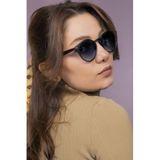 LUNOX (203) Carlo Mat Gri Unisex Güneş Gözlüğü Mat Gri