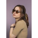 LUNOX (210) Niobe Yeşil Unisex Güneş Gözlüğü Parlak Yeşil