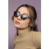 LUNOX (229) Kathalina Kahve Unisex Güneş Gözlüğü Parlak Kahve