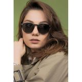 LUNOX (275) Philip Mat Siyah Polarize Unisex Güneş Gözlüğü Mat Siyah