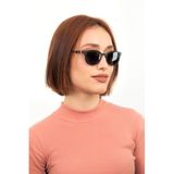 LUNOX (322) Kalf Siyah Unisex Kemik Güneş Gözlüğü Siyah