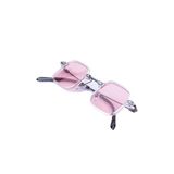 LUNOX (633) Metal Unisex Uv Korumalı Güneş Gözlüğü Pembe