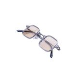 LUNOX (635) Metal Unisex Uv Korumalı Güneş Gözlüğü Kahve