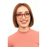 LUNOX (637) Bilgisayar Ekran Gözlüğü Dinlendirici Bordo Bordo