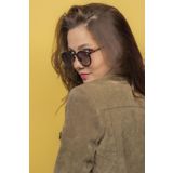 LUNOX (663) Afro Unisex Degrade Siyah Güneş Gözlüğü Degrade siyah