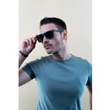 LUNOX (738) Oslo Polarize Erkek Güneş Gözlüğü Siyah