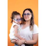 LUNOX (780) Anne Kız Kombin Mavi Ekran Gözlüğü MAVİ