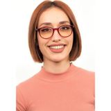 Lunox Bilgisayar Ekran Gözlüğü Dinlendirici Bordo