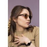 Lunox Carlo Krem Unisex Güneş Gözlüğü