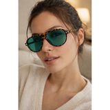 Lunox Liva Unisex Uv Korumalı Güneş Gözlüğü - Leopar