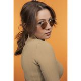 Lunox Lucia Kristal Kahve Unisex Güneş Gözlüğü
