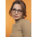 Lunox Lucia Mat Lacivert Unisex Bilgisayar Ekran Gözlüğü