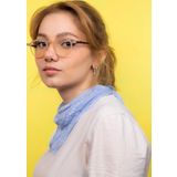Lunox Lucia Ünisex Krem Ekran Gözlüğü ( Siyah Sap )