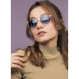 Lunox Niobe Kristal Degrade Mavi Unisex Güneş Gözlüğü