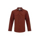 Luo Camp Tex-Tech Erkek Uzun Kollu Outdoor Gömlek - Brick
