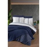 Luoca Patisca Barros Çift Kişilik Yatak Örtülü Nevresim Takımı Lacivert - 200 x 220 cm