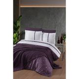 Luoca Patisca Barros Çift Kişilik Yatak Örtülü Nevresim Takımı Mürdüm - 200 x 220 cm