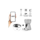 Luord-Store 2ın1 Kameralı, Wi-Fi Destekli Akıllı Otomatik & Mama Su Kabı Seti