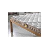 LUPER Lizbon Ortopedik Organic Ped Yatak Şiltesi BEYAZ 80 x 190