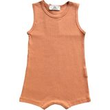 Lupia Edelweiss Askılı Romper Organik Modal Kız-Erkek Bebek Tulum - Tarçın - 2 Yaş