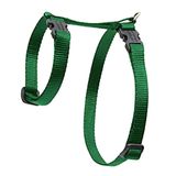 LupinePet Temel Bilgiler 1/2 "Yeşil 9-14" Küçük Evcil Hayvanlar için H tarzı Koşum Takımı