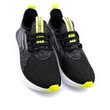 LUPOON 507 Triko Aqua Erkek Anorak Sneaker Spor Ayakkabı SİYAH_FOSFOR SARI (SİYAH_FOSFOR SARI, EU Ayakkabı Beden Sistemi, Yetişkin, Erkek, Sayısal, Orta, 41)