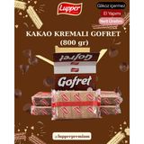 Lupper Kakao Kremalı Gofret (800GR) - 800 gr