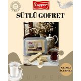 Lupper Sütlü Gofret 450 gr (Glikossuz)