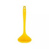 Lurch - Platin Silikon Çorba Kepçesi 28 Cm Sarı - Yanmaz, Yapışmaz, Bükülmez, Çizmez, Tat Ve Koku Bırakmaz - 240052