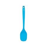 Lurch - Platin Silikon Servis Kaşığı 33,5 cm Mavi - Yanmaz, Yapışmaz, Bükülmez, Çizmez, Tat ve Koku Bırakmaz - 240114 - Gümüş