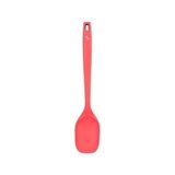 Lurch - Platin Silikon Servis Kaşığı 33,5 cm Somon - Yanmaz, Yapışmaz, Bükülmez, Çizmez, Tat ve Koku Bırakmaz - 240074 - Gümüş