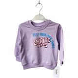 Lusana Kız Çocuk Sweatshirt - Lila - 9 Yaş