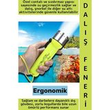 Lusenne Dalış Aksesuarı: Yüksek Lümenli LED Su Altı Feneri, Parlak ve Dayanıklı Tasarım