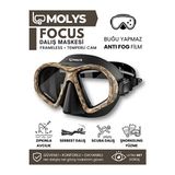 Lusenne Dalış Maskesi: Focus Anti Fog Kum Kamuflajı