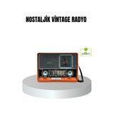 Lusenne El Aletleri Aksesuar Seti: Nostaljik Tasarımlı Vintage Radyo ve Modern Teknoloji Bir Arada