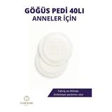 Lusenne Göğüs Pedi ve Koruyucu: Babytime Emzirme Göğüs Pedi, 40'lı Paket, Günlük Kullanım