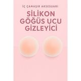 Lusenne Iç Giyim Aksesuarı: Gizleyici Silikon Göğüs Ucu Kapakları Rahatlık ve Gizlilik Sağlar