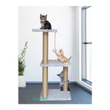 Lusenne Kedi Tırmalaması: Gri Stepli Çoklu Kedi Tırmalama Tahtası