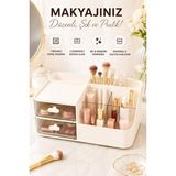 Lusenne Makyaj & Takı Organizeri: 7 Bölmeli Çekmeceli Makyaj ve Takı Organizer ile Hızlı Erişim