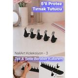 Lusenne Makyaj & Takı Organizeri: Protez Tırnak ve Nail Art Tutucu - Tırnak Tasarım ve Boyama Standı
