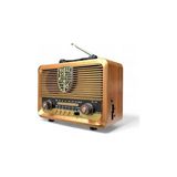 Lusenne Nostaljik Radyo: Ahşap Görünümlü , Trend Tasarım ve Güneş Panelli Model