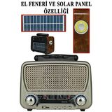 Lusenne Nostaljik Radyo: Güneş Enerjili Retro Radyo ve Çok Fonksiyonlu Çalar
