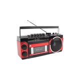 Lusenne Nostaljik Radyo: Nostaljik Kasetçalar ve Fm Radyo, USB ve Tf Kart Girişli Bluetooth Hoparlör