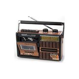 Lusenne Nostaljik Radyo: Retro Kaset Çalar ve Radyo, USB ve Fm ile Nostaljik Müzik Keyfi