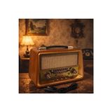 Lusenne Nostaljik Radyo: Retro Stil Büyük Boy Radyo ve Müzik Çalar, Nostaljik Atmosfer