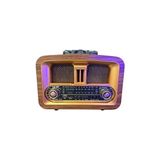 Lusenne Nostaljik Radyo: Retro Taşınabilir Bluetooth Hoparlör - Fm Radyo ve Tf Kart Desteği