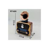 Lusenne Nostaljik Radyo: Rgb LED Işıklı, Bluetooth ve Şarjlı Nostajik Radyo, Retro Tasarım